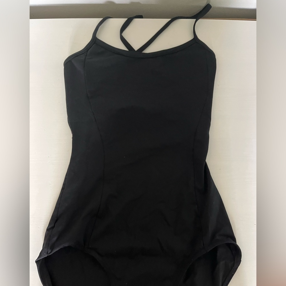 Capezio black leotard